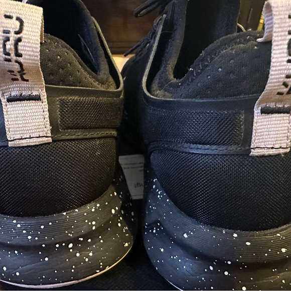 KURU Women's Black Sneakers 9M Lilac Black Plantar Fasciitis footwear - Picture 5 of 7